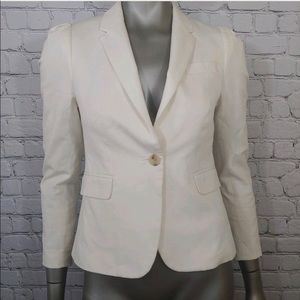 Gorgeous J Crew Ivory Cream Blazer 0 Kate Middleton